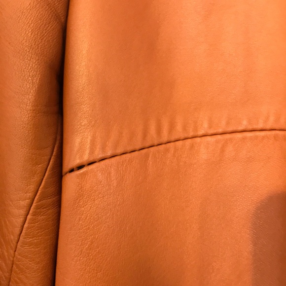 Vintage Bob & Christensen cognac leather blazer - Picture 10 of 14